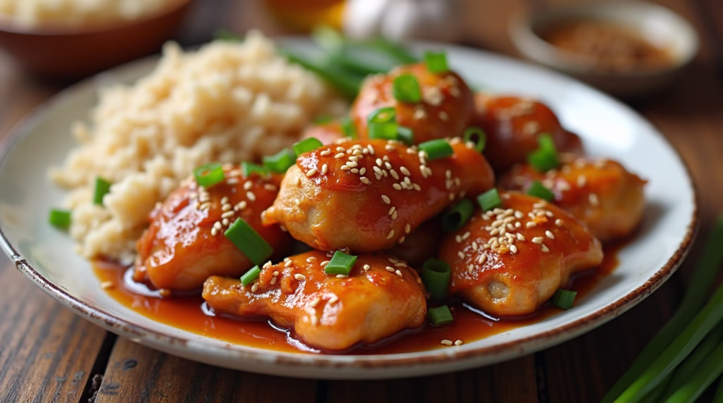 Honey Garlic Chicken