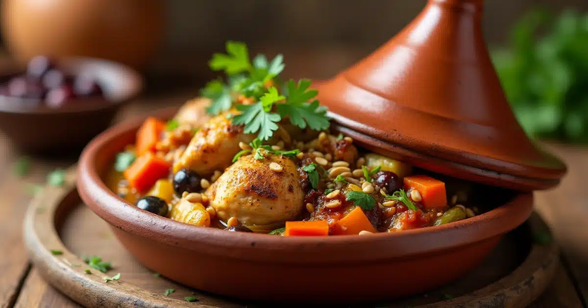 Moroccan Chicken Tagine Recipe